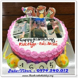 Mẫu Bánh Sinh Nhật Đẹp - A80